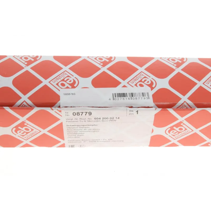 Амортизатор натяжника ременя генератора MB (OM601-606) 1200 Нм