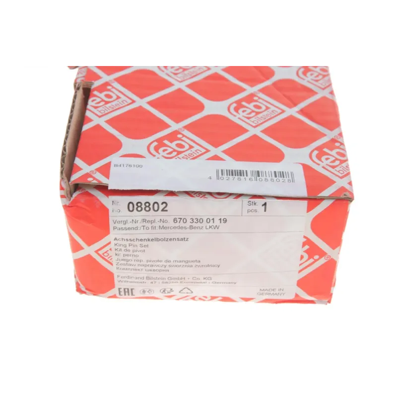 Шкворень DB 809-1024 (30x186mm) (R)