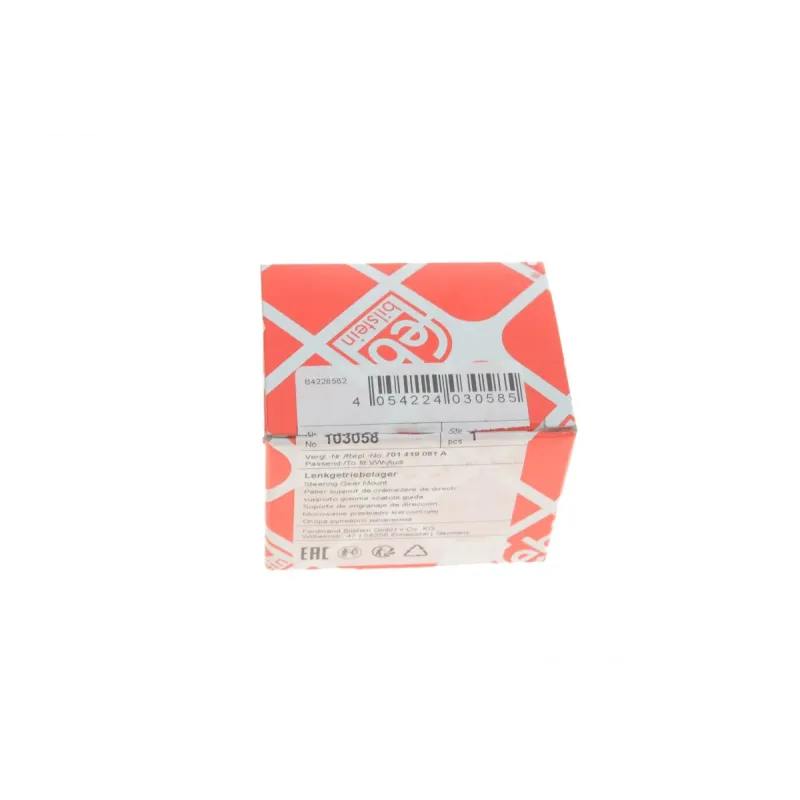 Сайлентблок рульової рейки FEBI BILSTEIN 103058 передній для Volkswagen Transporter T4 1990-2003, 11 мм
