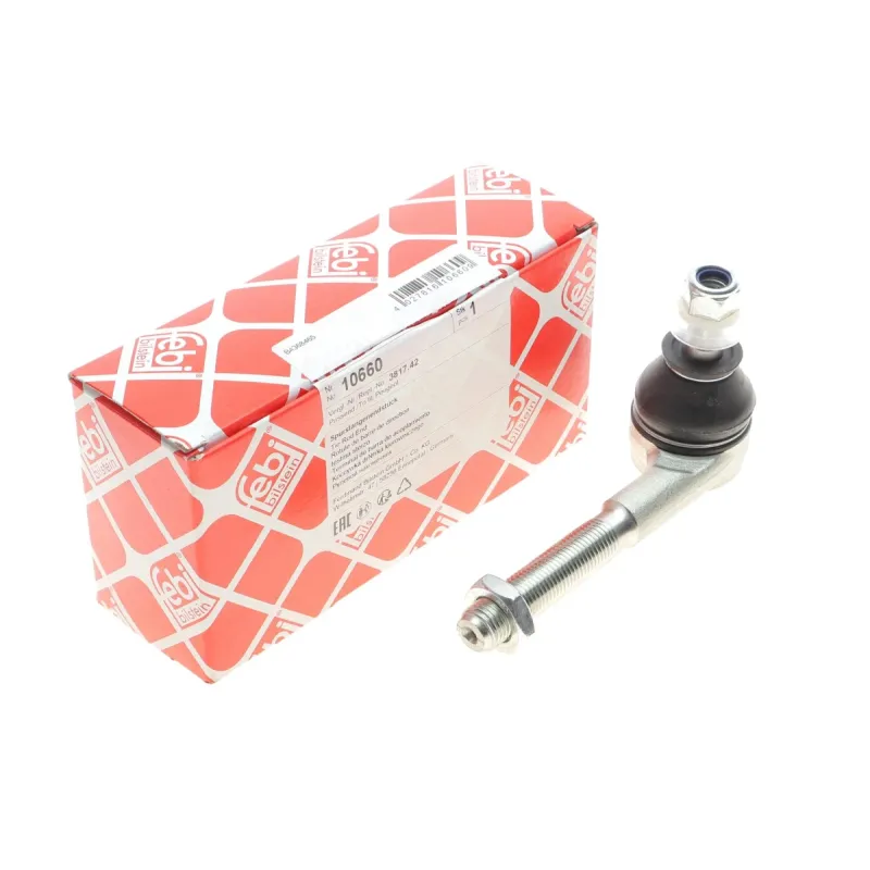 Наконечник рульової тяги FEBI BILSTEIN 10660 з контргайкою M14 x 1,5 для Citroen C4, Peugeot 206, 307