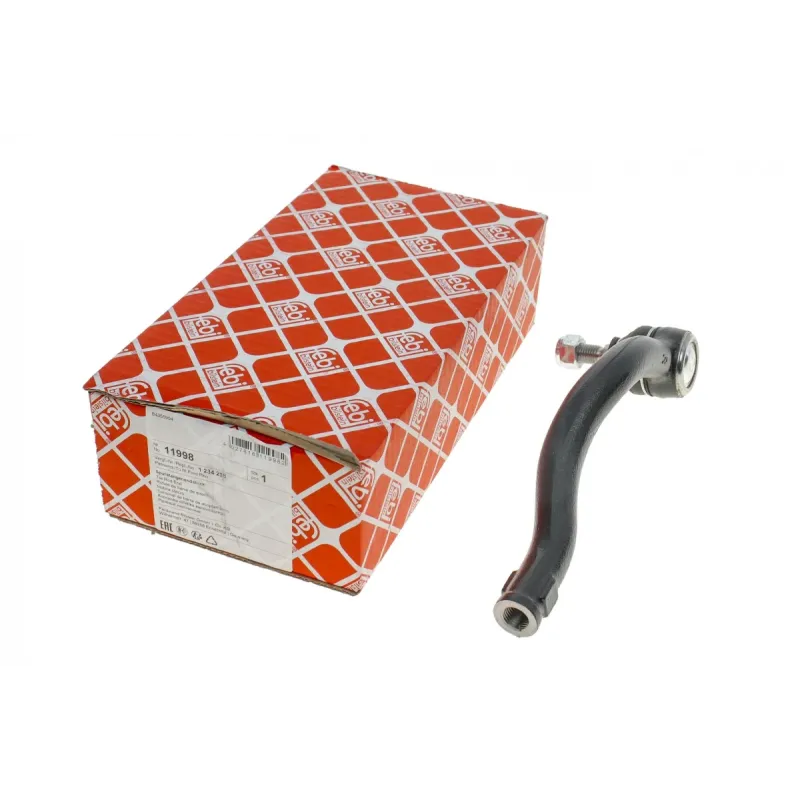 Наконечник рульової тяги правий FEBI BILSTEIN 11998 для VW Sharan, Ford Galaxy, Seat Alhambra 1995-2010 (L=220mm)