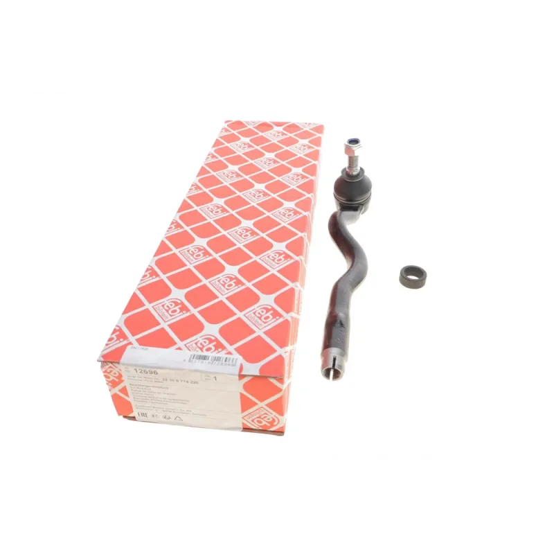 Наконечник рульової тяги лівий FEBI BILSTEIN 12696 для BMW 3 (E46) 1998-2005, M12x1.5