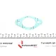 Прокладка подушки амортизатора FEBI BILSTEIN 12701 задня ліва для BMW 3 E30/E36/E46