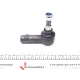 Наконечник рульової тяги FEBI BILSTEIN 14603 для Iveco Daily I/II, права вісь, M14x1.5, 80 мм