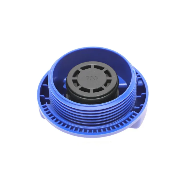 Кришка бачка розширювального FEBI BILSTEIN 14700 для Audi A4 B5, VW Passat B5, Golf IV, синя, 1.5 бар
