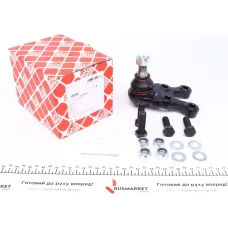 Опора кульова ліва FEBI BILSTEIN 15068 для Mitsubishi Pajero/Montero 1990-2000, 22 мм