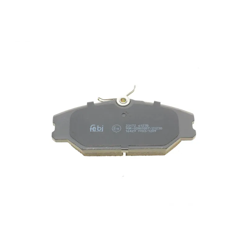 Колодки гальмівні (передні) Renault Clio II 00-/Megane I 96-03 (129.1x55.5x17.8)