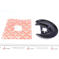 Захист заднього гальмівного диска FEBI BILSTEIN 171554 для VW Polo, Skoda Fabia 1999-2014