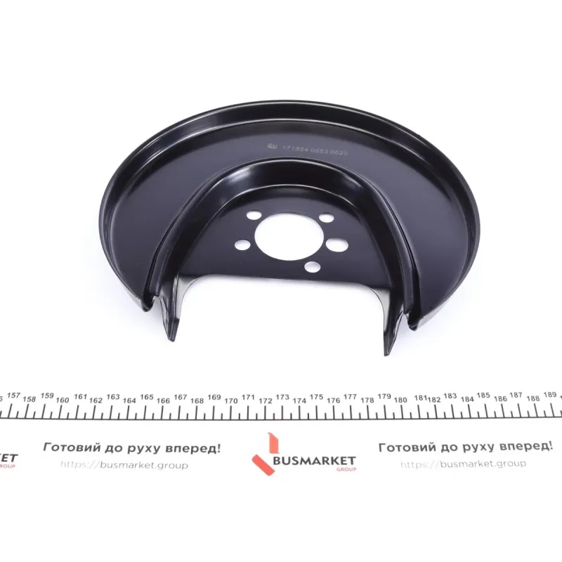 Захист заднього гальмівного диска FEBI BILSTEIN 171554 для VW Polo, Skoda Fabia 1999-2014