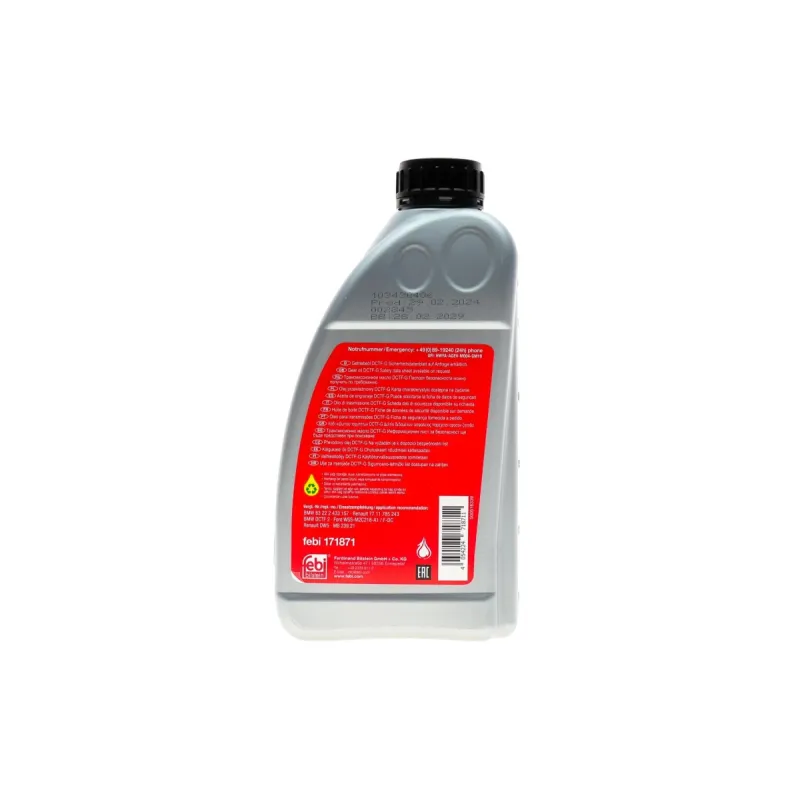 Олива АКПП FEBI BILSTEIN 171871 для BMW 1 (F40), Audi Q4 E-TRON, Mercedes-Benz A-CLASS (W177) 1л
