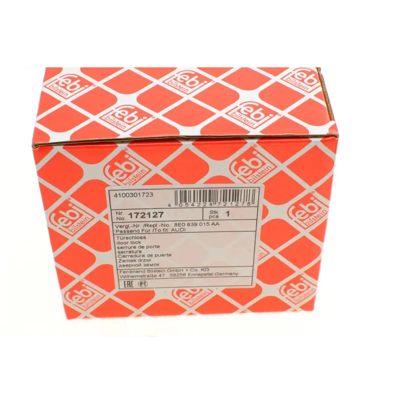 Замок дверей задній лівий FEBI BILSTEIN 172127 для Audi A4 B7 2004-2008, Seat Exeo 2009-2013