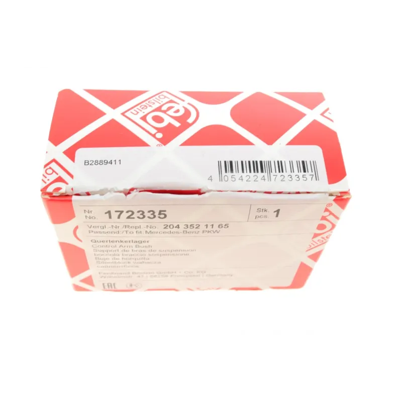 Сайлентблок заднього важеля FEBI BILSTEIN 172335 для Mercedes-Benz C-Class W204/W205 2007-, 40.3x12.2x73 мм