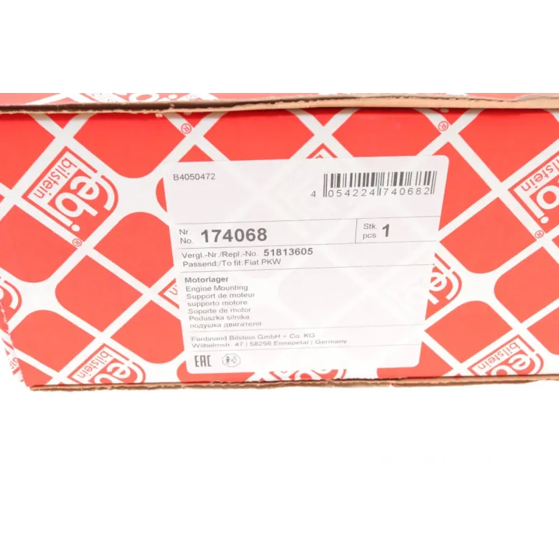 Подушка двигуна права FEBI BILSTEIN 174068 для Fiat Fiorino/Linea/Qubo 1.4 2007-