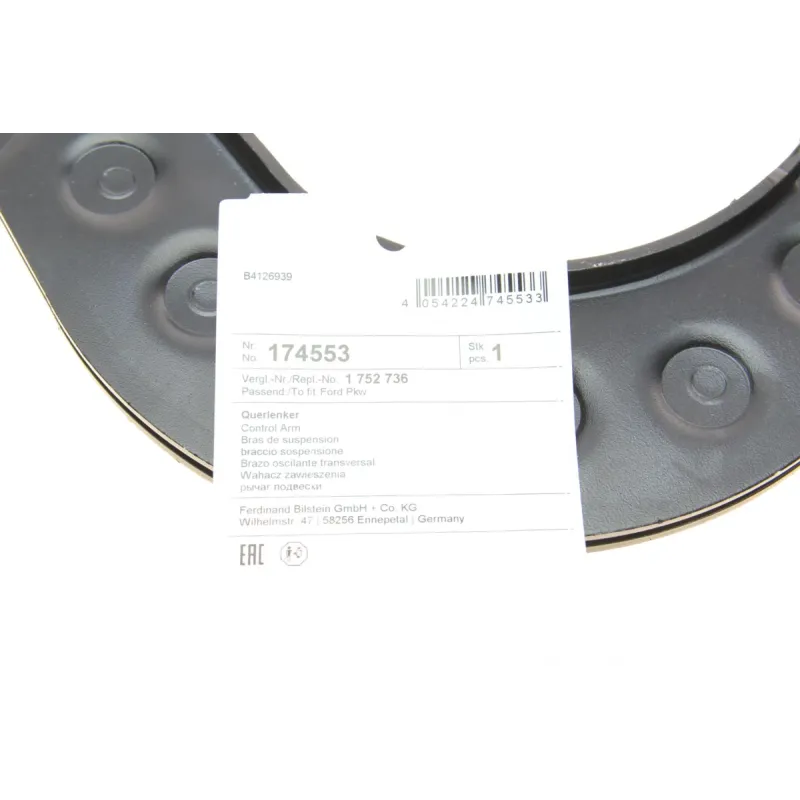 Важіль підвіски задній FEBI BILSTEIN 174553 для Ford Focus/C-Max (Задня вісь, праворуч)