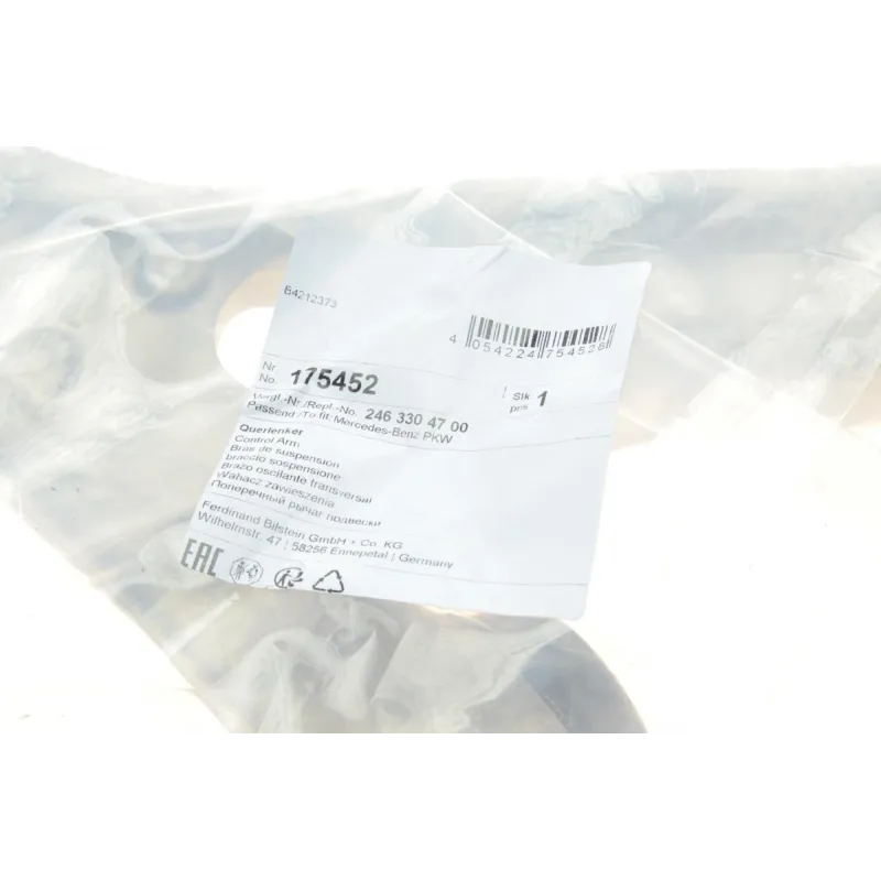 Важіль підвіски FEBI BILSTEIN 175452 передній нижній (d=22mm) для Mercedes-Benz A-Class W176, B-Class W246, CLA-Class C117