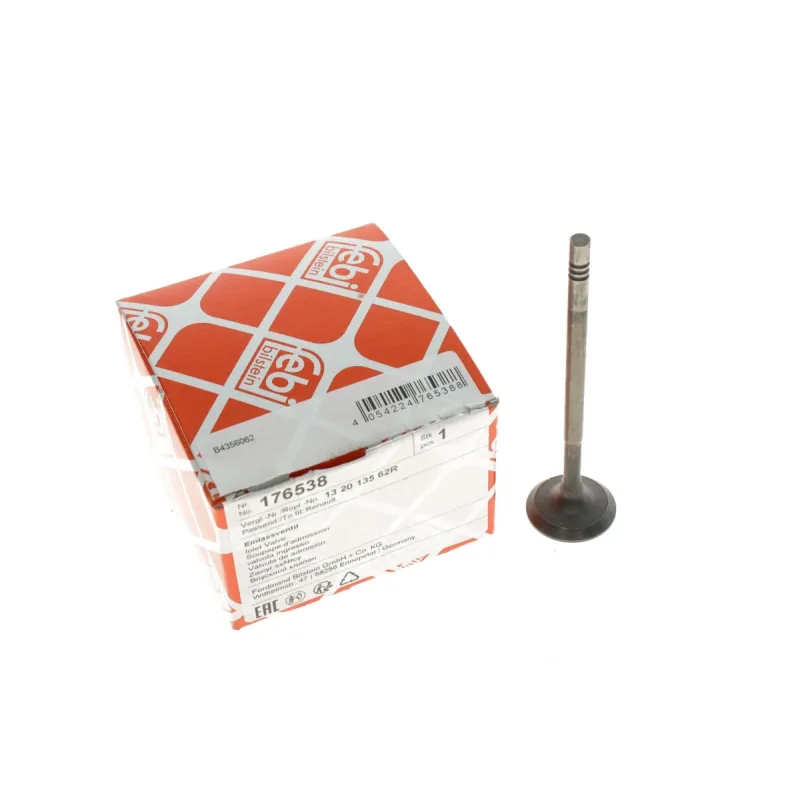 Клапан впускний FEBI BILSTEIN 176538 для Renault Megane IV/Clio IV/Logan II 0.9-1.2 TCe 101x5.5x27 мм