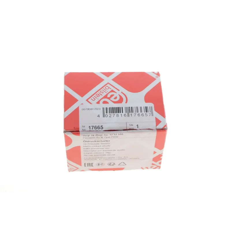 Датчик тиску оливи FEBI BILSTEIN 17665 для Opel Astra, Vectra, Corsa, Combo (M10x1)