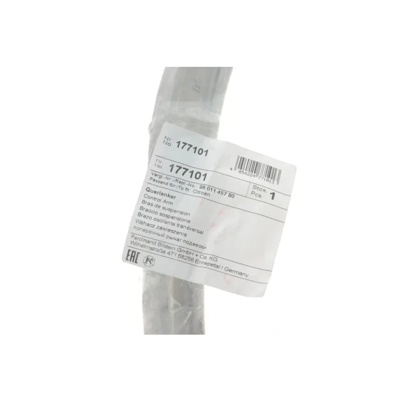 Важіль підвіски передній FEBI BILSTEIN 177101 для Citroen C5/C6, Peugeot 3008/407/508