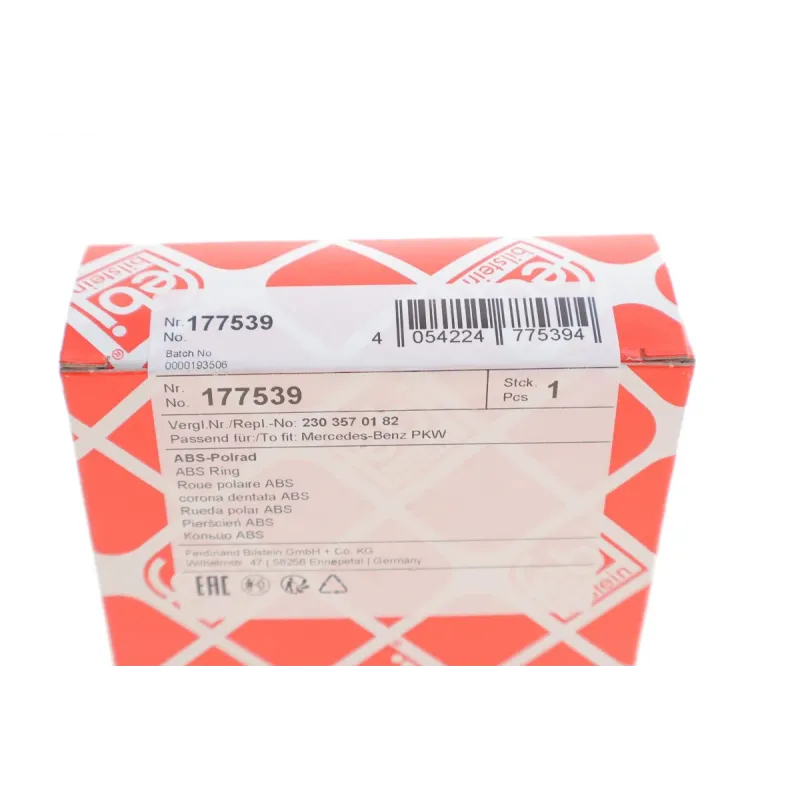 Кільце ABS заднє FEBI BILSTEIN 177539 для Mercedes-Benz E-Class W211 2003-2008, діаметр 81/84 мм