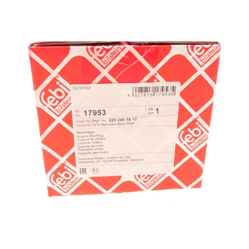 Подушка двигуна права FEBI BILSTEIN 17953 для Mercedes-Benz E-Class W210/S-Class W220 3.2CDI 1999-2005