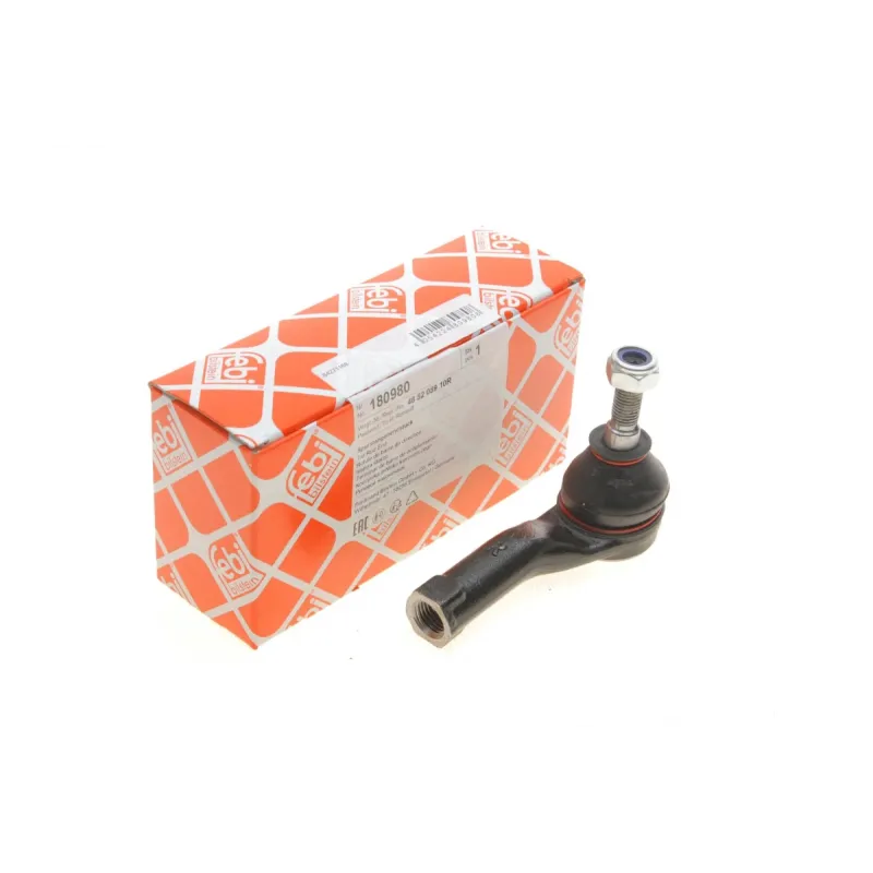 Наконечник рульової тяги правий FEBI BILSTEIN 180980 для Renault Twingo III, Smart Forfour 2014- M10x1.25