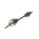 Піввісь (передня) (L) Citroen Berlingo/Peugeot Partner 96-11 (25z/24z/587mm)(+ABS)