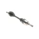Піввісь (передня) (L) Citroen Berlingo/Peugeot Partner 96-11 (25z/24z/587mm)(+ABS)