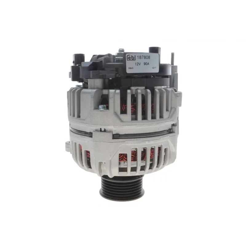 Генератор FEBI BILSTEIN 187808 для Audi A2/A3, Skoda Fabia/Octavia, VW Golf 1.9TDI 12V/90A Ø56мм
