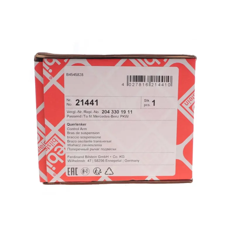 Важіль підвіски FEBI BILSTEIN 21441 (задній) для Mercedes-Benz C-Class W203/S203/CL203 2000-2011, 16 мм