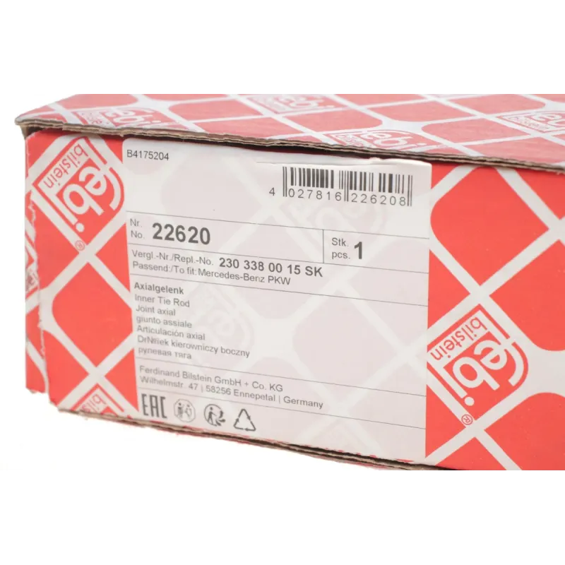 Тяга рульова права FEBI BILSTEIN 22620 для Mercedes-Benz E-Class W211 2002-2009