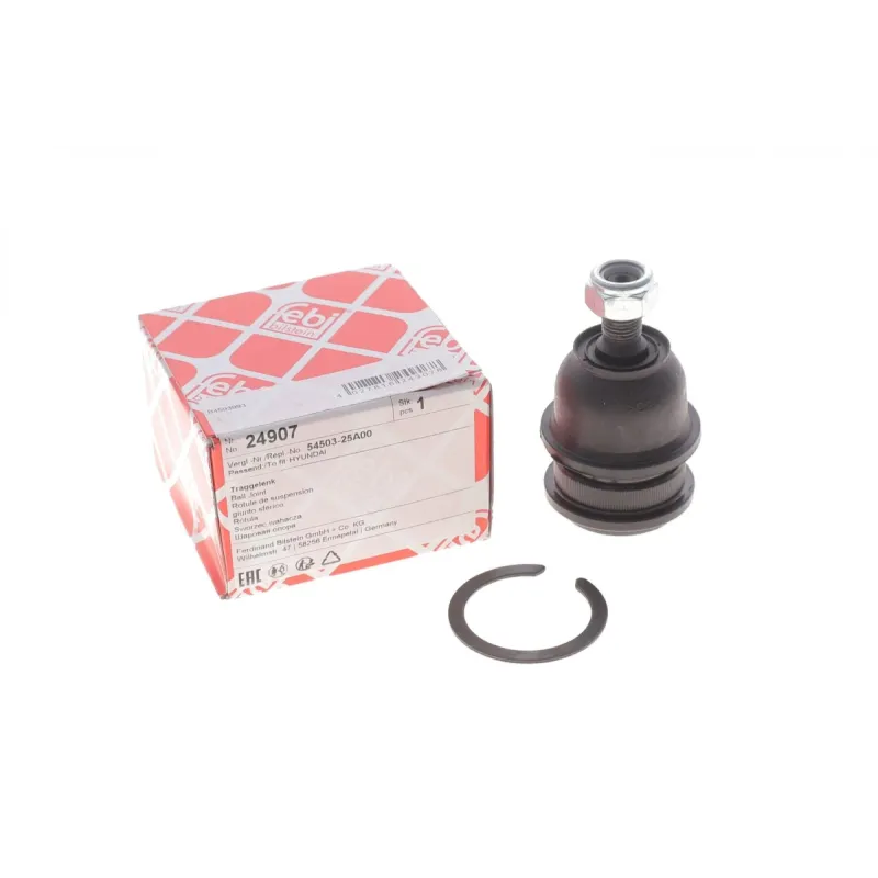 Опора кульова FEBI BILSTEIN 24907 передньої осі праворуч Hyundai Accent II/Elantra, Kia Cerato/Rio (17 мм)