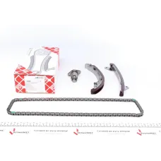 Комплект ланцюга ГРМ FEBI BILSTEIN 32692 для Toyota Avensis, Corolla, Rav 4 1.4/1.6/1.8 1999-2008 (130 ланок, крок 8 мм)