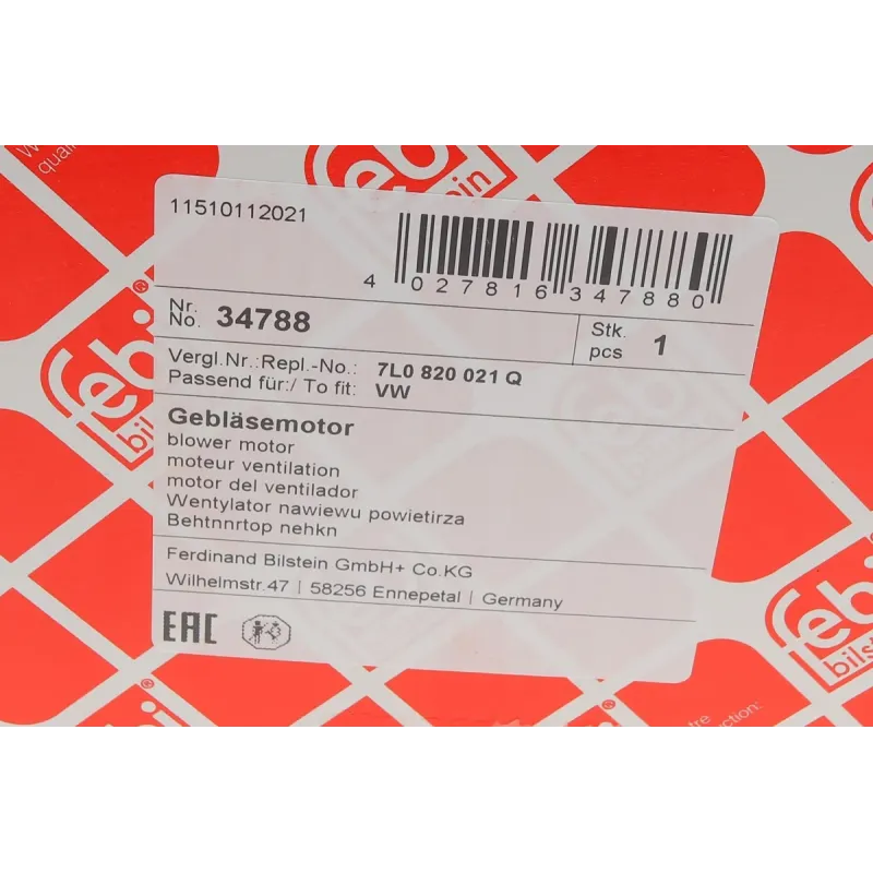 Моторчик пічки Audi Q7 06-15/VW Touareg 02-10/Amarok 10-13/Porsche Cayenne 03-