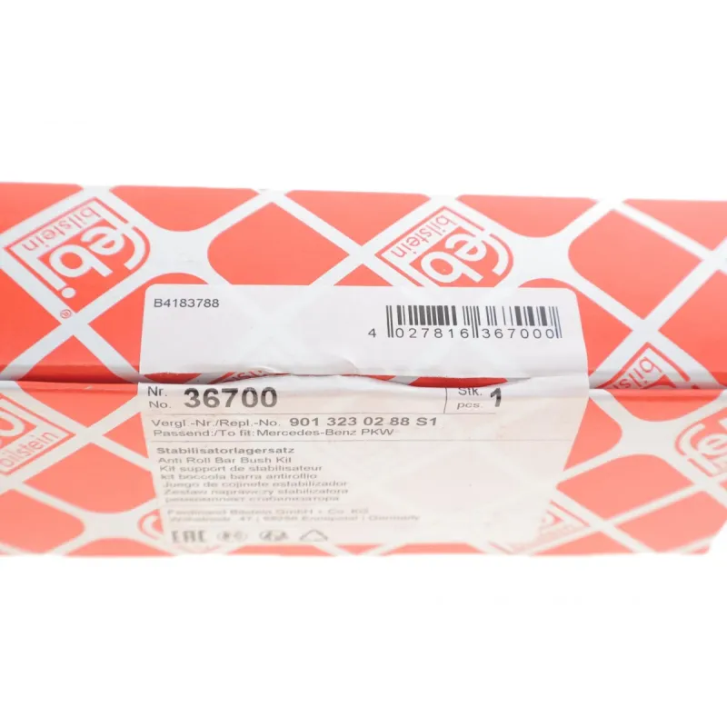 Ремкомплект стабілізатора переднього FEBI BILSTEIN 36700 для Mercedes-Benz Sprinter, VW LT 1996-2006 (d=25мм)