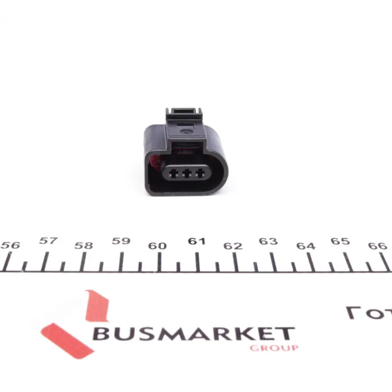 Роз'єм електричний FEBI BILSTEIN 37915 для Volkswagen Jetta 2010-, 3 контакти, чорний