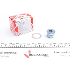 Купити Болт зливу оливи FEBI BILSTEIN 37944 для Fiat Ducato, Citroen Jumper, M22x1,5, з ущільнювальним кільцем | KovelAutoHub
