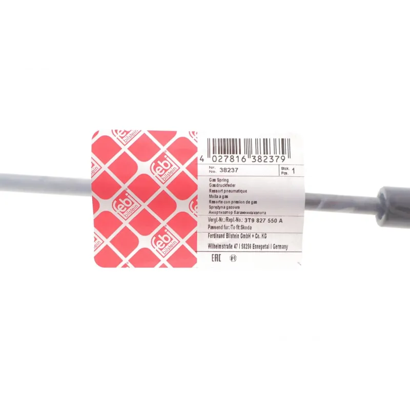 Амортизатор кришки багажника FEBI BILSTEIN 38237 для Skoda Superb II 2009-2015, 600 мм