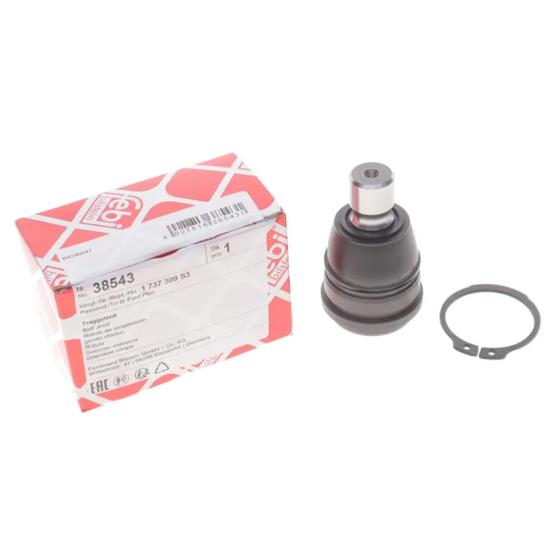 Опора кульова FEBI BILSTEIN 38543 передня права Ford Fiesta VI 1.0-1.6D 08- (17.5 мм, зі стопорним кільцем)