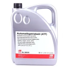 Олива трансмісійна ATF Tiptronic VAG (5L) (оригінал тільки для 6 східчастих АКПП) (жовтий)
