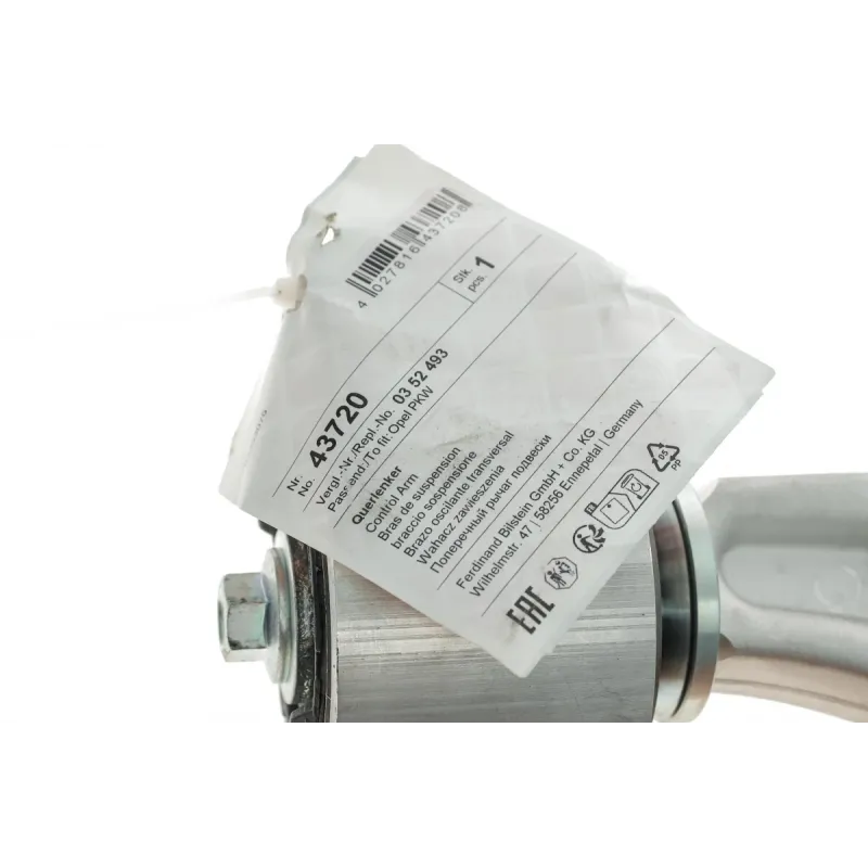 Важіль передній правий FEBI BILSTEIN 43720 для Opel Astra J, Chevrolet Cruze