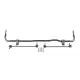 Стабілізатор (передній) Audi A3/Seat Leon/Skoda Octavia II/SuperB II/Yeti/VW Golf V-VI/Touran 03-