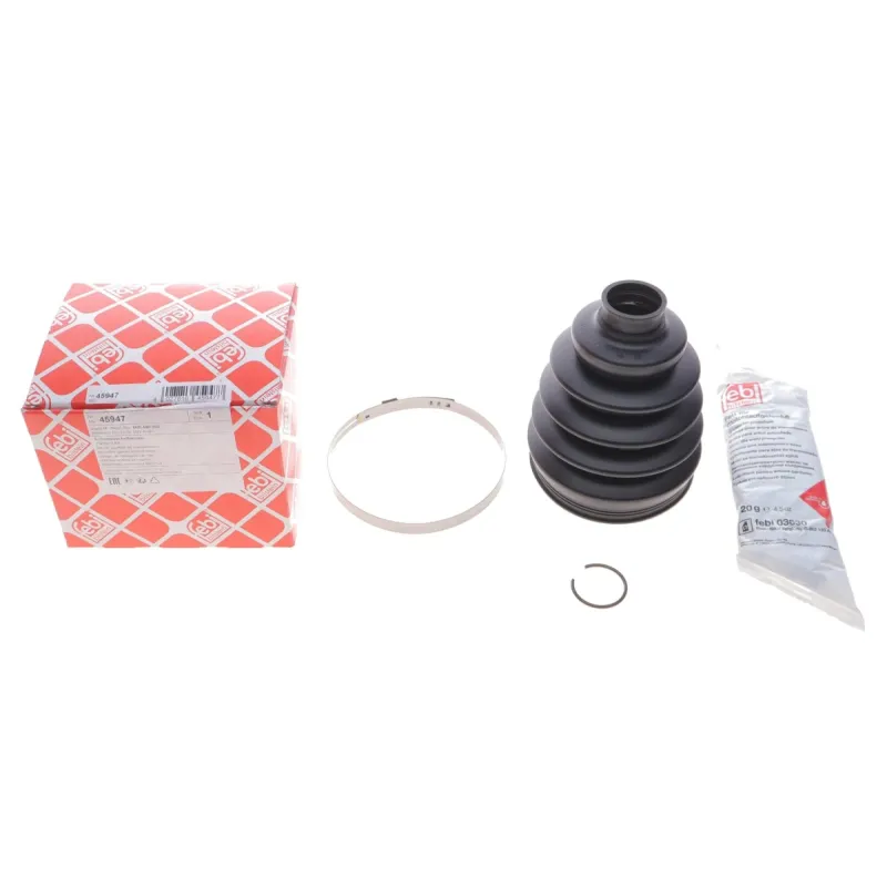 Пильник ШРКШ зовнішній FEBI BILSTEIN 45947 для VW Caddy, Passat B8, Audi A4 B8, T5 30x94x128 мм