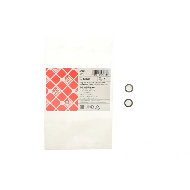 Фільтр АКПП FEBI BILSTEIN 47282 для Mercedes-Benz C-Class (W202, W203, W204) 1993-н.в., сітчастий, діаметр 12 мм