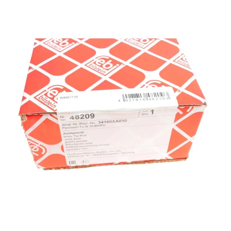 Тяга рульова права FEBI BILSTEIN 48209 для Subaru Forester/Impreza/Outback 2008-