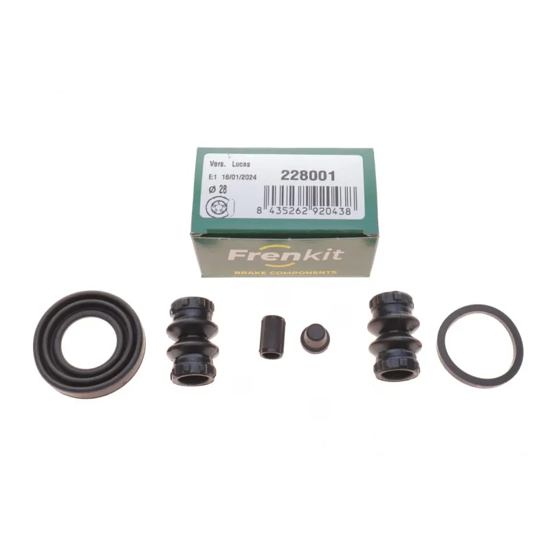 Ремкомплект заднього супорта FRENKIT 228001 для Mercedes-Benz A-Class W168 (Lucas, d=28mm)