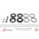 Ремкомплект супорта переднього FRENKIT 234009 для VW K70, Audi Coupe, BMW 02 (d=34mm)