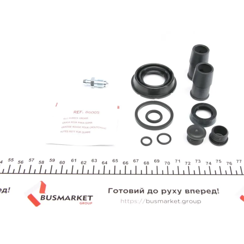 Ремкомплект супорта (заднього) Toyota Yaris 05- (d=34mm) (+поршень з механізмом) (Ate)