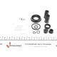 Ремкомплект супорта (заднього) Toyota Yaris 05- (d=34mm) (+поршень з механізмом) (Ate)