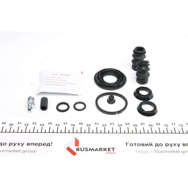 Ремкомплект супорта (заднього) (L) Ford Mondeo/Citroen C4 04- (d=38mm) (+поршень з механізмом)