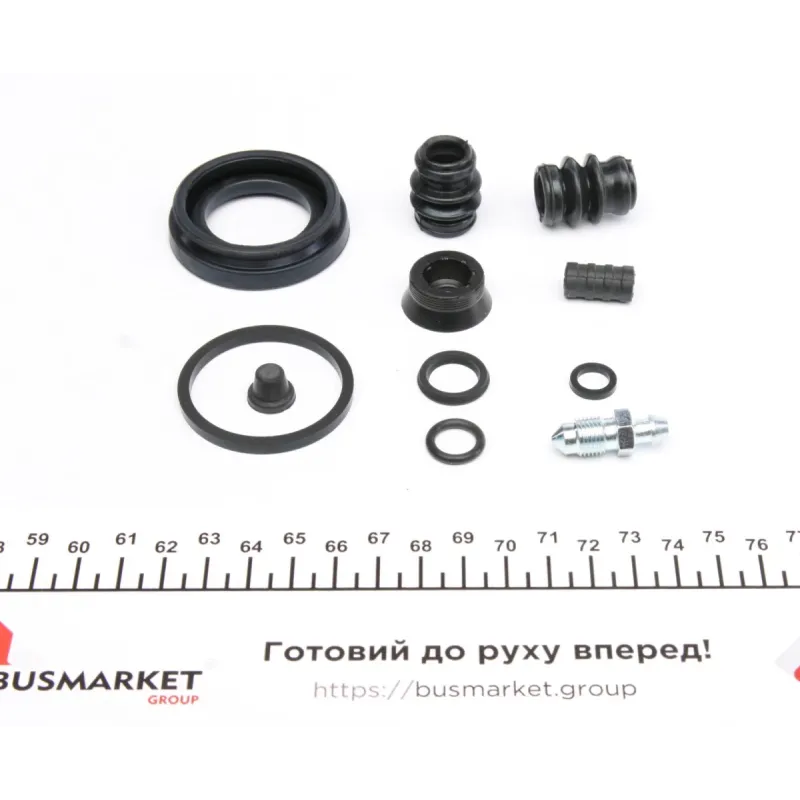 Ремкомплект супорта (заднього) Nissan Primera/Almera 96-11 (d=38mm) (+поршень з механізмом) (Lucas)